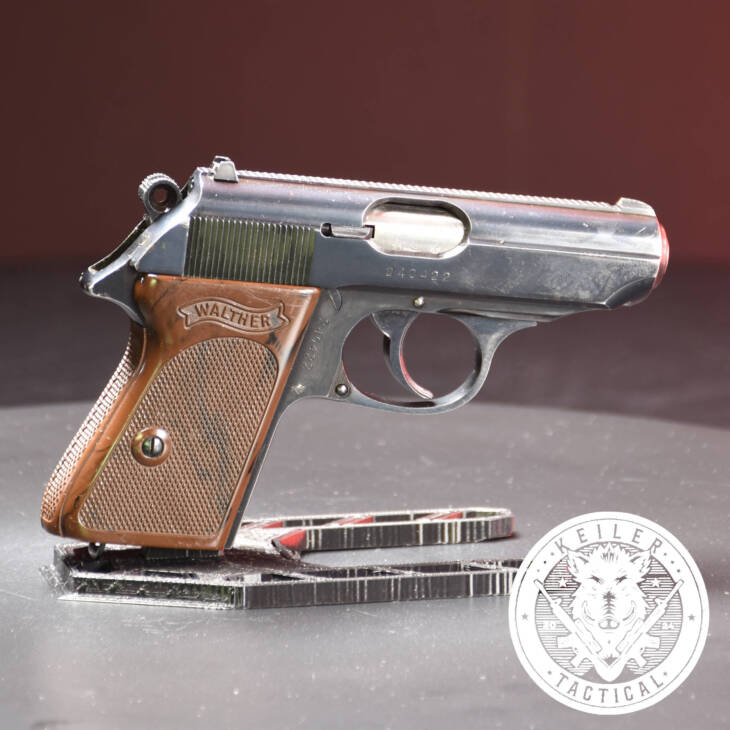 Walther PPK L pisztoly konnyitett pisztoly klasszikus fegyver kompakt felautomata pisztoly