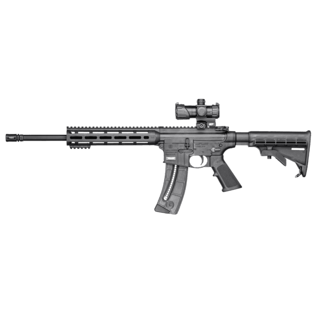Smith & Wesson M&P 15-22 Sport félautomata karabély – .22 LR, fekete, Red Dot Sight-tal
