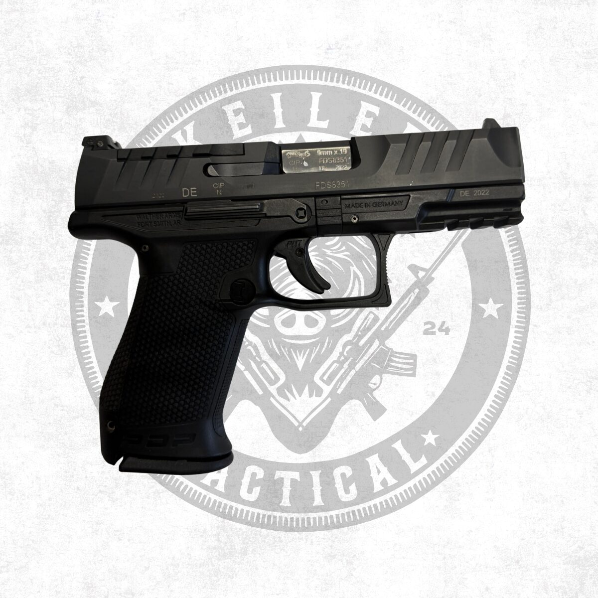 walther pdp striker fired pisztoly optics ready