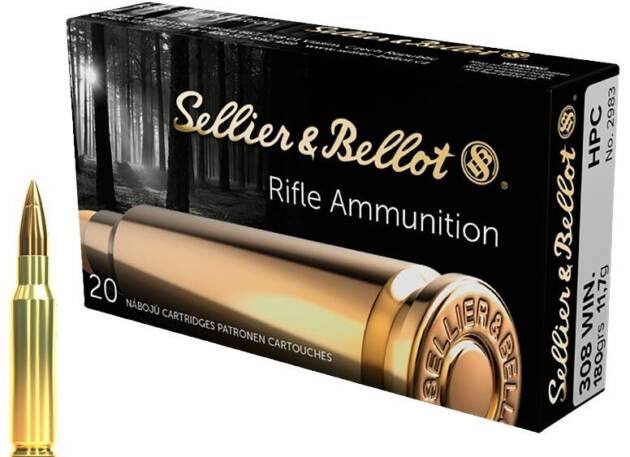 S&B (Sellier & Bellot) .308 Winchester HPC 11,7 g