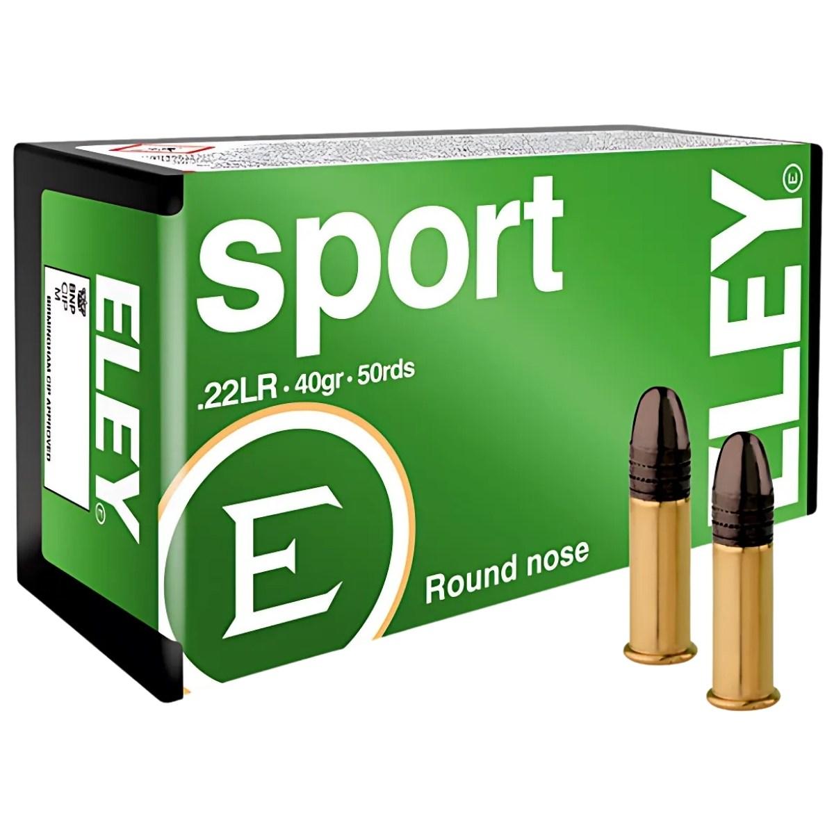ELEY .22LR SPORT 40GR