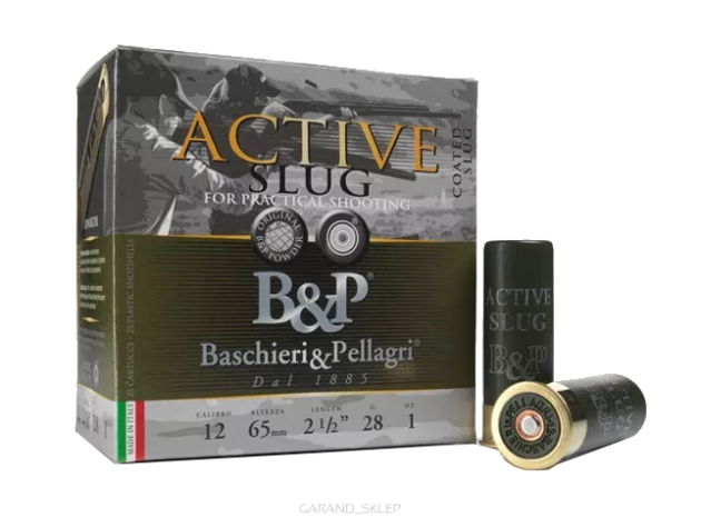B&P 12/65 Active Practical Shooting 28g Slug