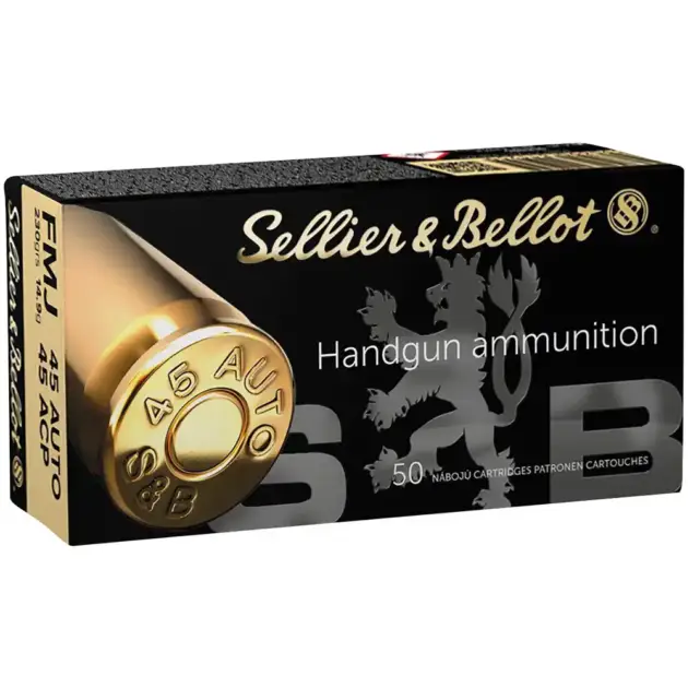 S&B .45 AUTO JHP 230 gr