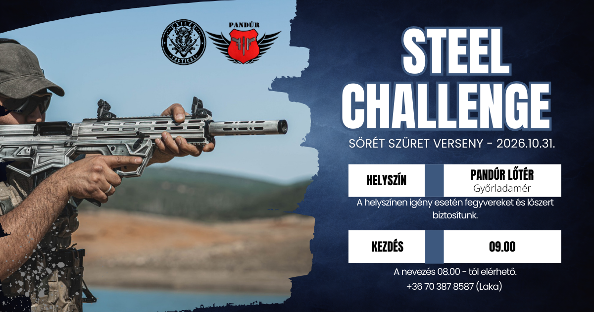 Steel Challenge verseny Győrladamér