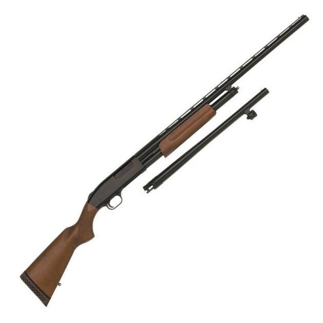 Mossberg 12/76 pumpás sörétes puska vadász és taktikai combo