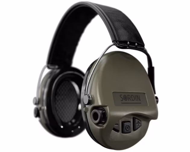Sordin Supreme Pro (Green PVC Black leather)