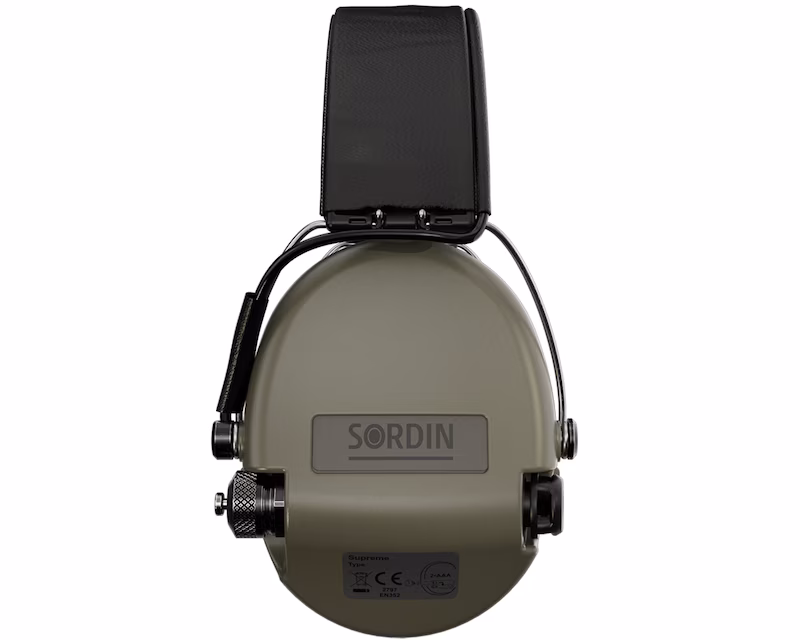 Sordin Supreme Pro (Green PVC Black leather) - Image 3
