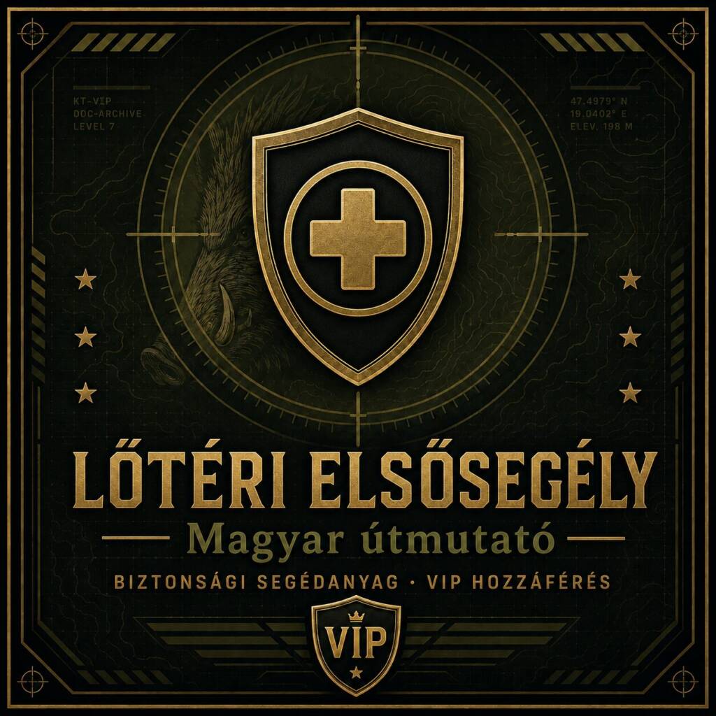 Lőtéri elsősegély útmutató