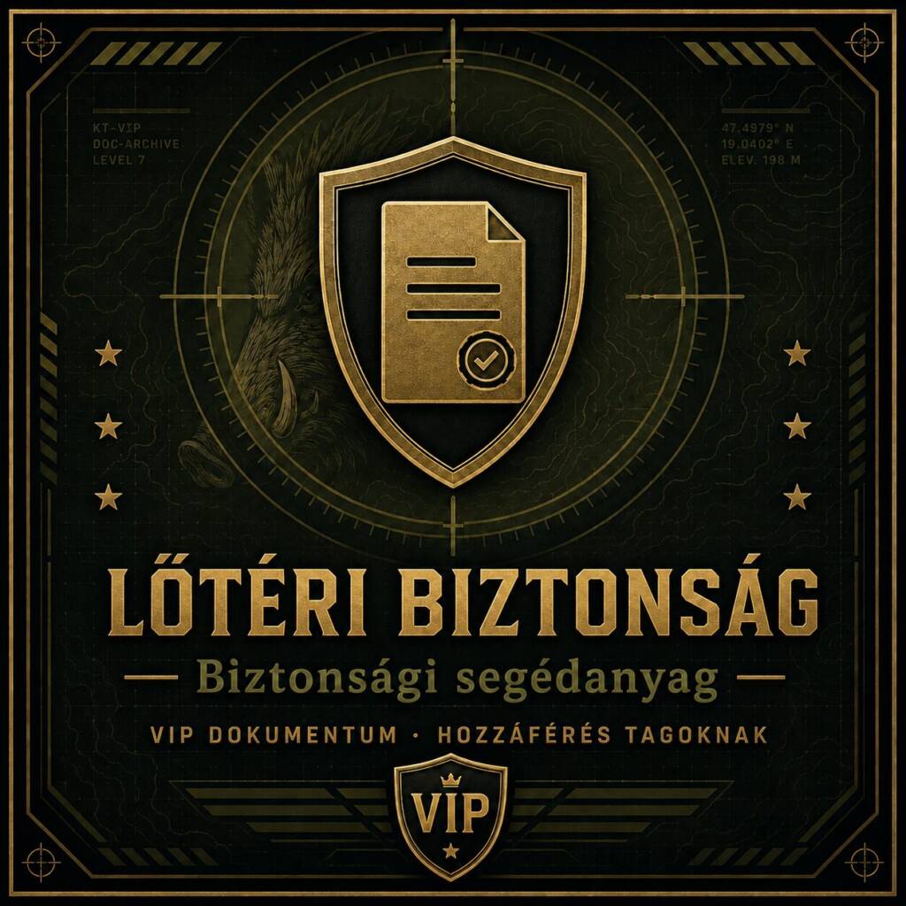Vészhelyzeti protokoll a lőtéren