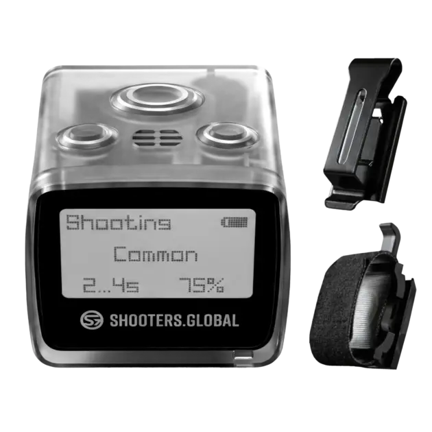 Shooters Global SG Timer GO – intelligens lövészeti időmérő