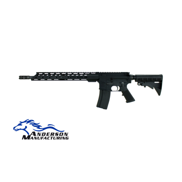 Anderson AM-15 M5L 5,56×45 mm NATO félautomata AR-15 karabély, 16 hüvelykes csővel, M-LOK előaggyal és hatállású M4 válltámasszal