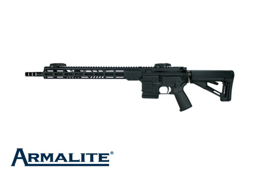 ArmaLite M-15 Tactical Rifle 5,56×45 mm NATO félautomata AR-15 karabély, 16 hüvelykes csővel, M-LOK előaggyal és Magpul STR válltámasszal