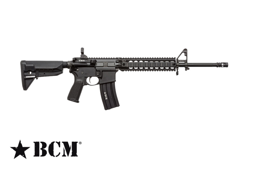 BCM MID-16 MOD 2 5,56×45 mm NATO félautomata AR-15 karabély, 16 hüvelykes Government profilú csővel