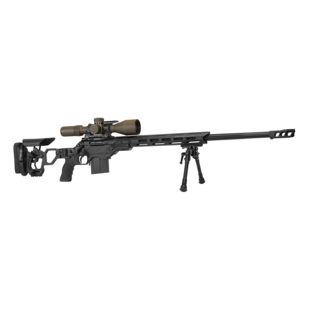 Cadex Defence CDX-R7 LCP Sheepdog Lite .308 Winchester precíziós puska 24 hüvelykes Bartlein csővel, fekete LCP alvázzal és összecsukható válltámasszal