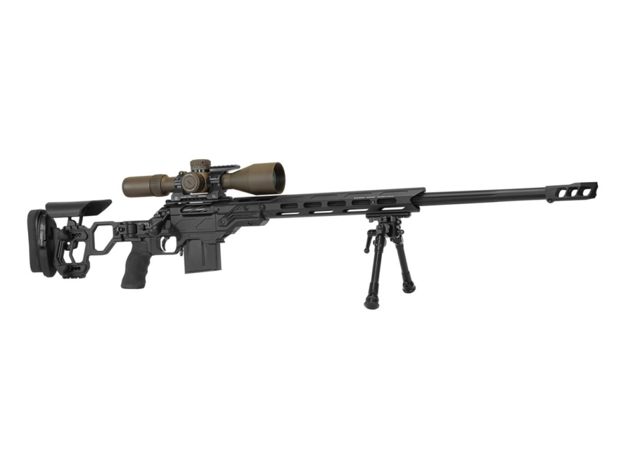 Cadex Defence CDX-R7 LCP Sheepdog Lite .308 Winchester precíziós puska 24 hüvelykes Bartlein csővel, fekete LCP alvázzal és összecsukható válltámasszal