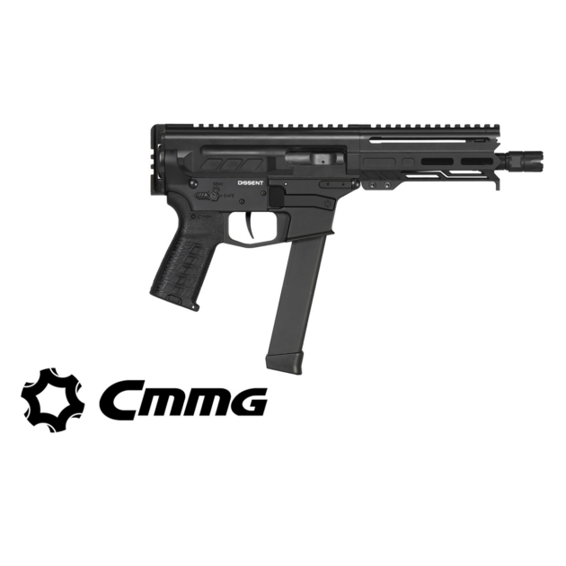 CMMG DISSENT MkGs 9×19 mm 6,5″ Armor Black – Kompakt PCC