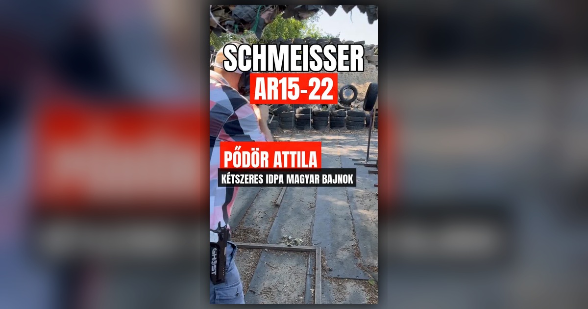 Schmeisser AR15-22 teszt