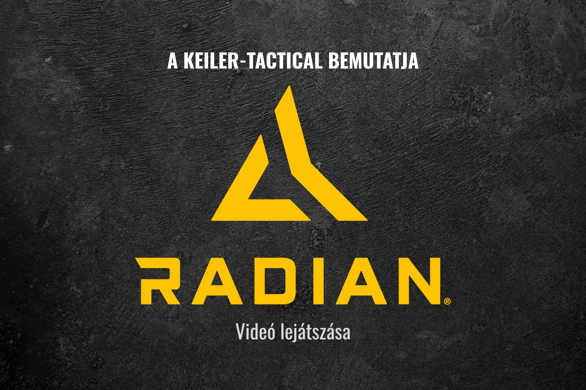 Radian Weapons videó