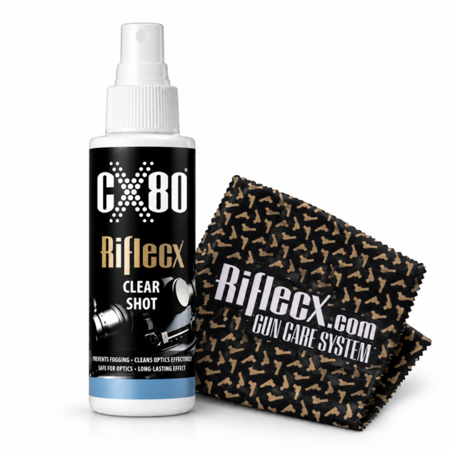 RifleCX Clear Shot – optikatisztító és párásodásgátló, 100 ml