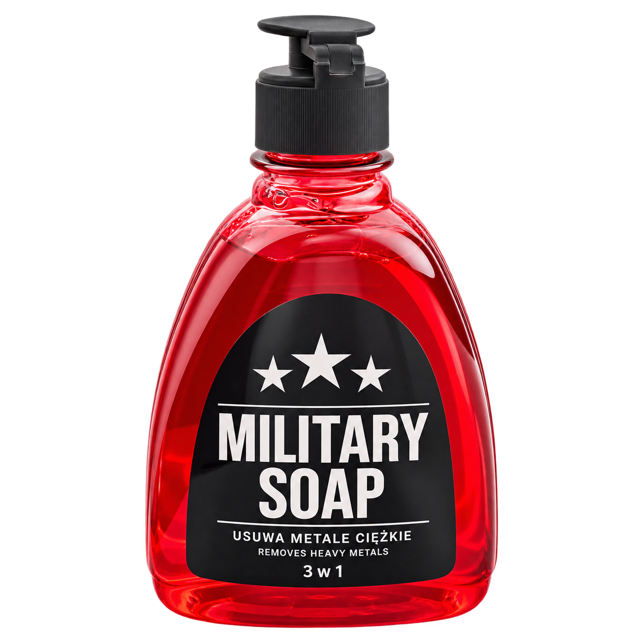 RifleCX Military Soap nehézfém-eltávolító katonai folyékony szappan 300ml