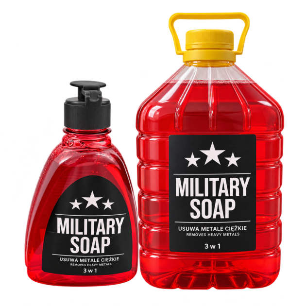 RifleCX Military Soap nehézfém-eltávolító katonai folyékony szappanok