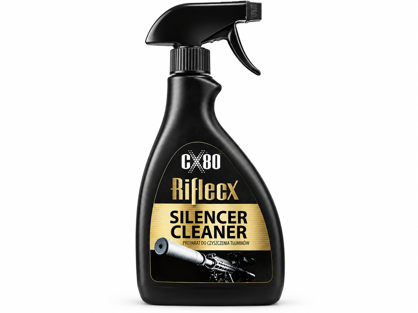 RifleCX Silencer Cleaner hangtompító-tisztító 600ml