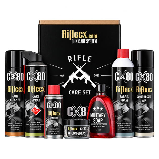 RifleCX puskatisztító készlet