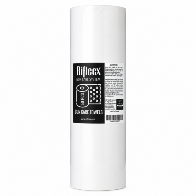 RifleCX Gun Care Towels tisztítókendő 50 db | Keiler
