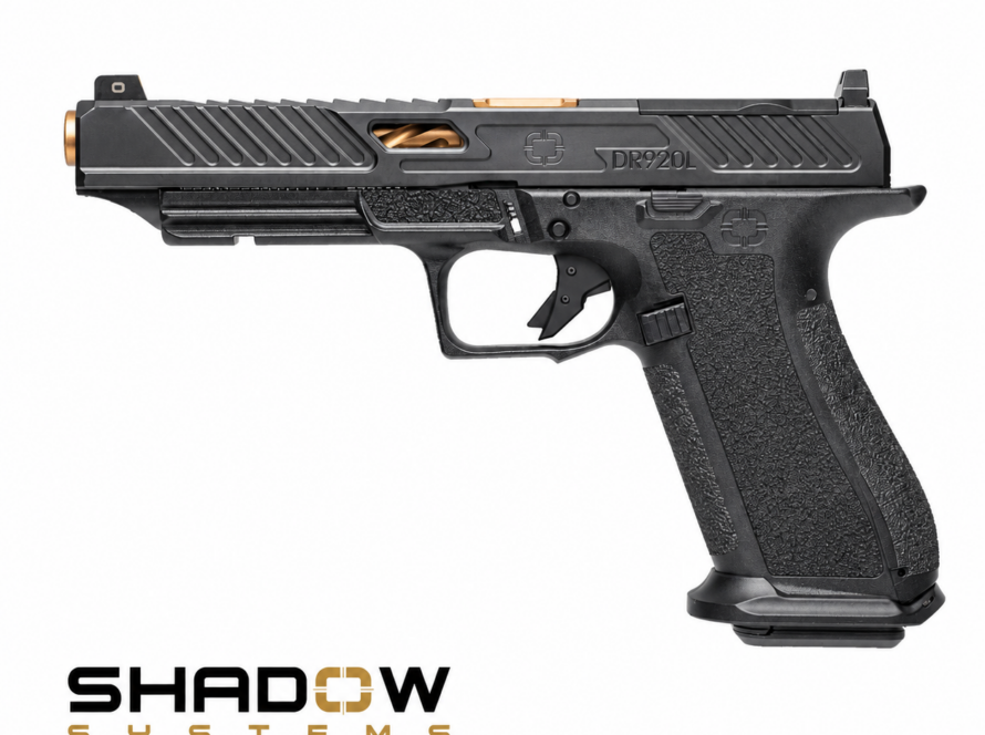Shadow Systems DR920L Elite 9mm sportpisztoly, hosszított Elite szánnal, bronzszínű csővel és optikafogadással