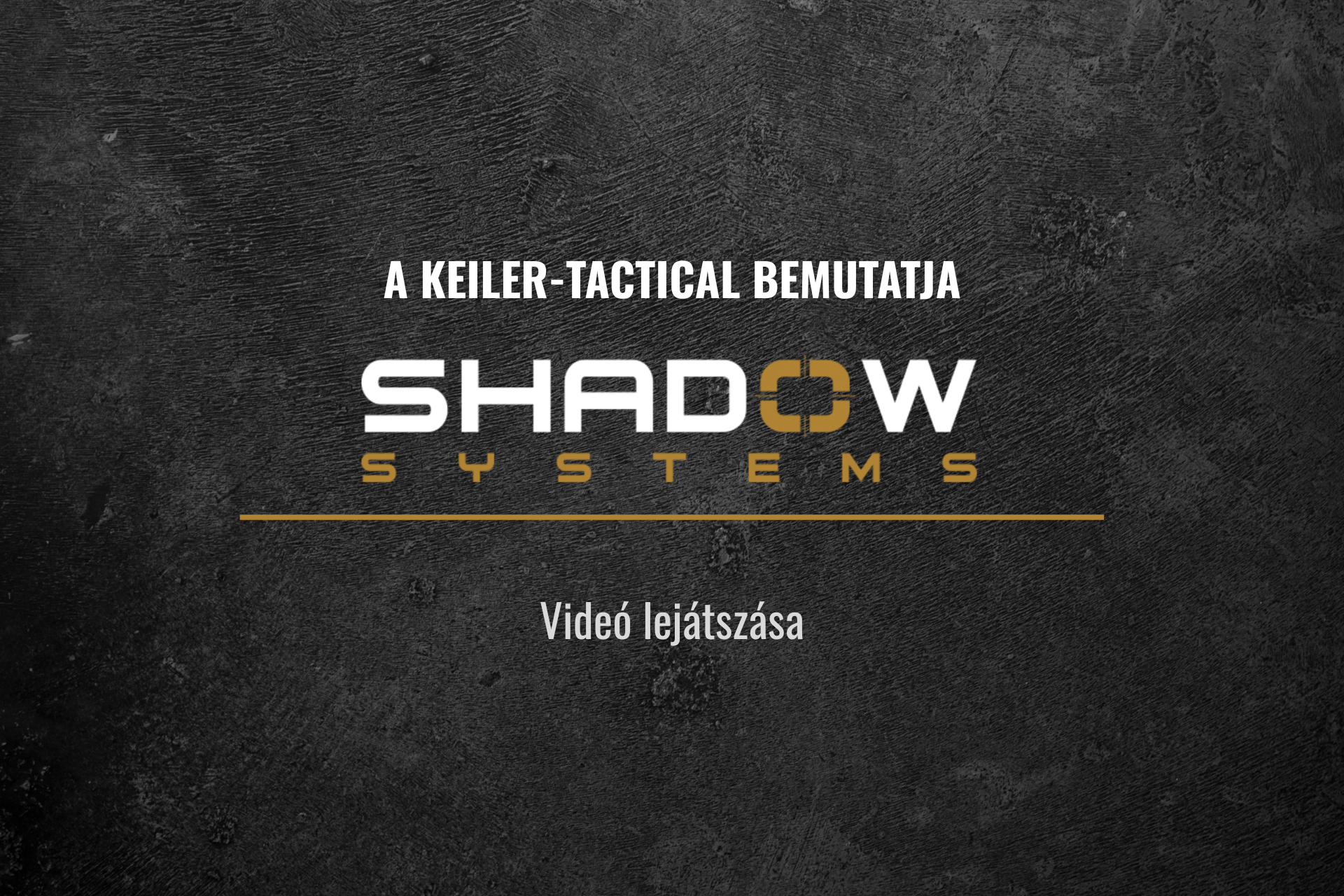 Shadow Systems video