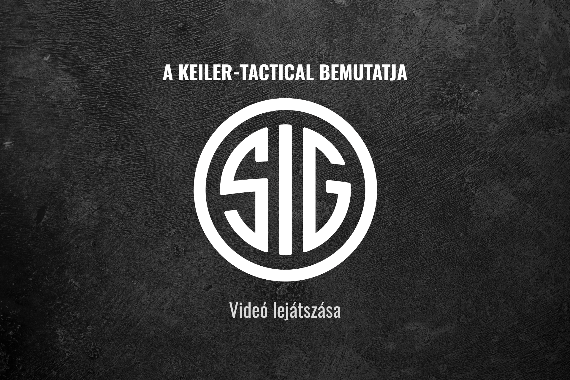 Sig Sauer fegyver videók